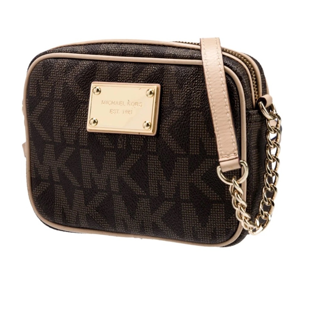 Michael Kors Brown Mini Crossbody Bag